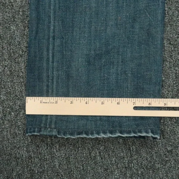Diesel Jeans Mens 32x34 Blue Viker Straight 5 Pocket Faded Distressed